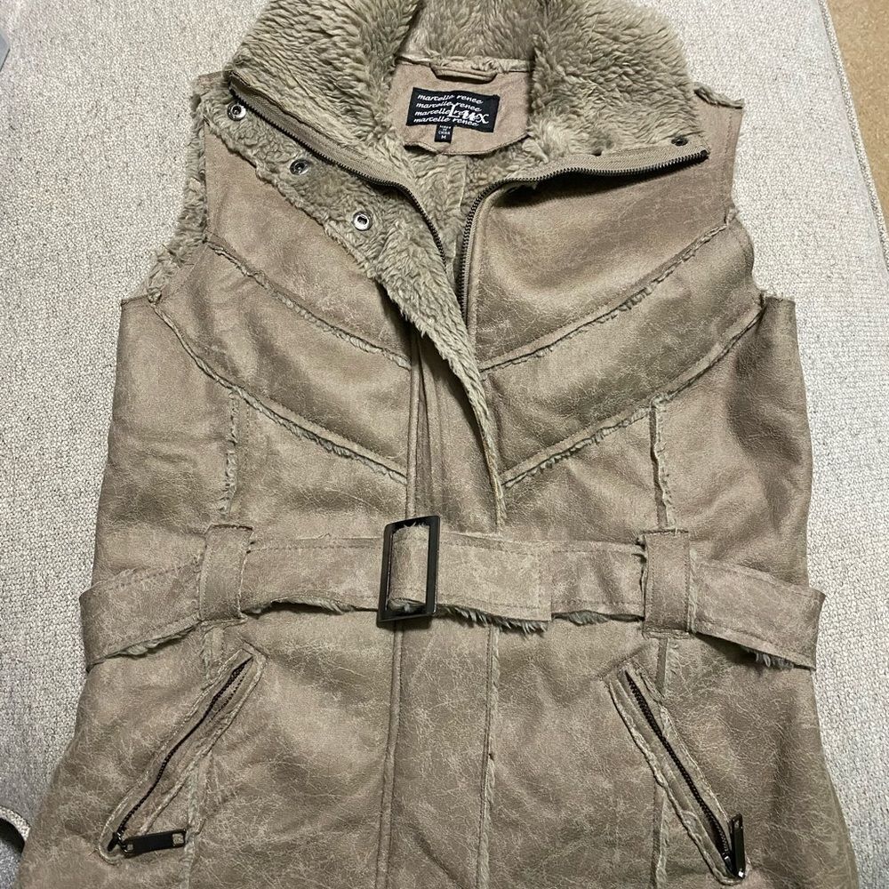 Marcelle Renee Lux womens vest‎ sz M